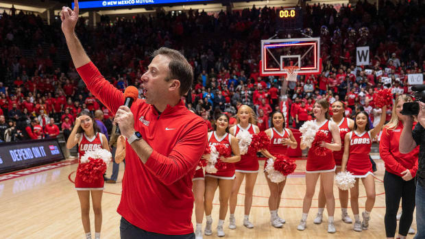 Richard Pitino thanks New Mexico fans